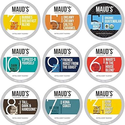 Maud's 9 Flavor Original Coffee Variety 