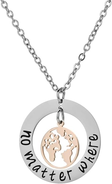 long distance friendship necklace