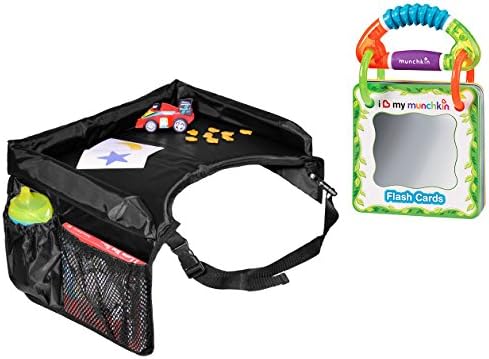 Babyhaven Bundle: Snack & Play Travel Tray with Traveling Flash Cards