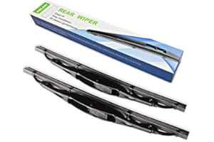 Rear Wiper Blade,ASLAM 10-1 Rear Windshield Wiper Blades Type-E for Original Equipment Replacement,Exact Fit(Pack of 2)