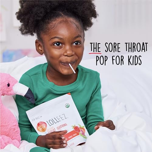 Lolleez Organic Lollipops for Sore Throat Relief Variety Pack Perfect