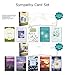 B-THERE Boxed Sympathy Cards Bulk with KJV Scripture Flowers Rocks Water Path Scenery Greeting Cards Thinking of You Sympathy, 20 Piece