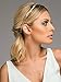 Corinthian Braided Headband Color HT1416T Dark Blonde - Christie Brinkley 3/8