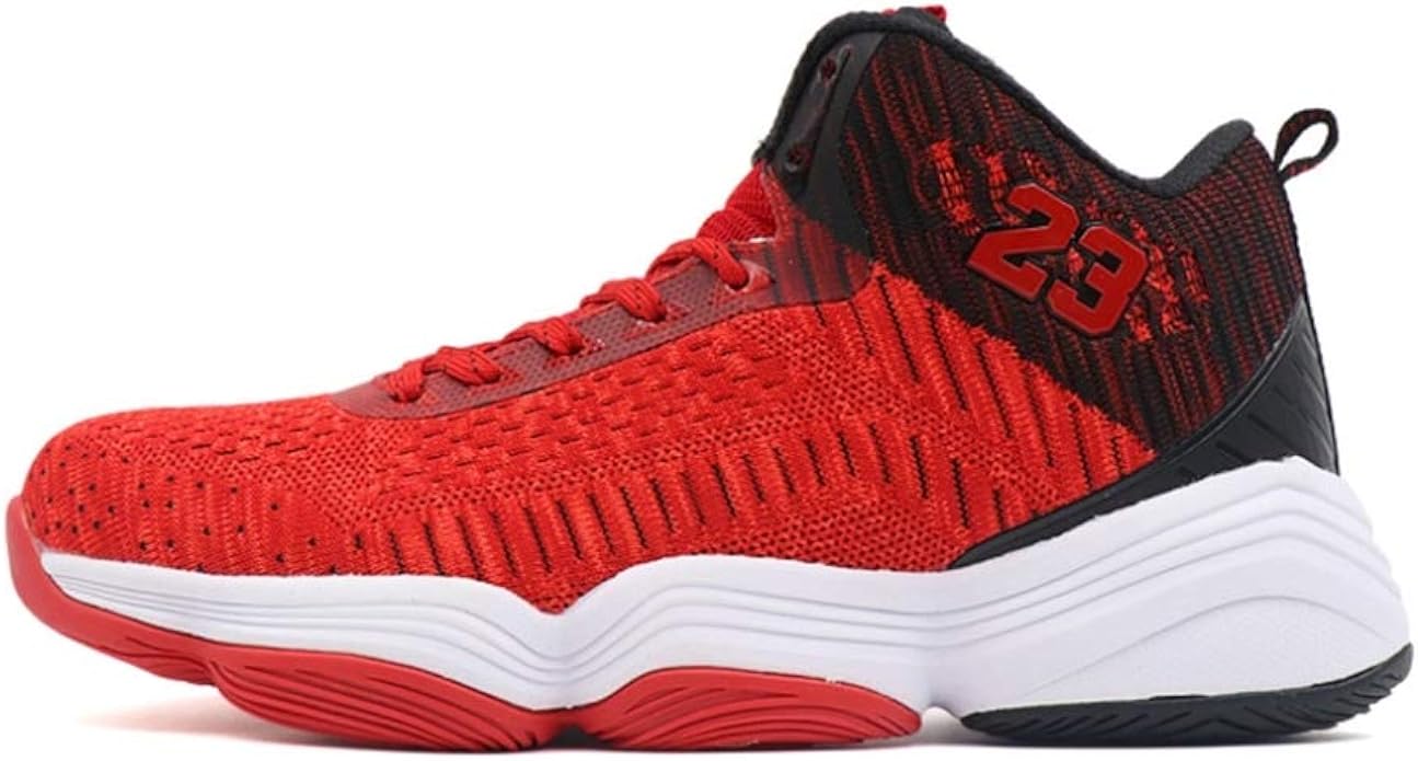 Mesh Woven Basketball Shoes Spring Summer HighTop Breathable Boots