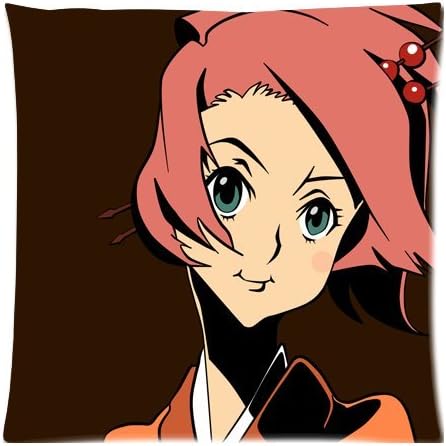 Samurai Champloo Fuu Zippered Pillow Cases 18x18 (Twin sides)