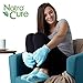 NatraCure Moisturizing Gel Booties and Gloves Set - (for Dry Skin, Dry Hands, feet, Cracked Heels, cuticles, Rough Skin, Dead Skin, use with Your Favorite lotions) - 155/175-AQ/RET - Color: Aqua
