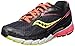 Saucony Women's Ride 8 Running Shoe, Mid/Coral/Citron, 7.5 M US