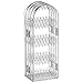 Beautify Foldable Jewelry Hanger Stand Earring Organizer, Necklace Holder and Bracelet Holder Display Rack - Acrylic
