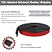 VERGILIUS Tailgate Weather Stripping Ultimate Tailgate Seals Kit for Pickups, F150, Truck, Silverado, Auto Car, Keep Kit Dust, Dirt and Moisture Out of Covered Truck Bed Trim (23FT)