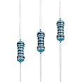 EDGELEC 100pcs 22K ohm Resistor 1/4w (0.25 Watt) ±1% Tolerance Metal Film Fixed Resistor, Multiple Values of Resistance Optional