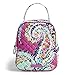 Vera Bradley Women's Cotton Lunch Bunch Lunch Bag, Wildflower Paisley, One Size