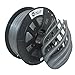 CCTREE PLA Plus (PLA+) Filament 1.75mm, 3D Printer PLA PRO Professional Filament 1kg, Toughness&High Rigidity, Accuracy +/- 0.03mm, 3D Printing PLA Filament for Most FDM 3D Printers(Silver)