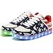 HengVanTong USB Charging 11 Colors LED Shoes, Light Up Flashing Fashion Sneakers For Mens & Womens
