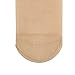 Fitu Women's 10 Pairs Pack Nylon Ankle Tights Hosiery Socks (Beige) One Size Beige