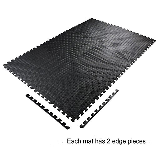 Homgrace Interlocking Floor Mat,Heavy Duty 60x60 Large EVA Foam