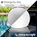 POP 12-inch Floating Pool Lights, Solar Powered LED Glow Balls, 4 Changing Colors, Waterproof, Inflatable, Floatable Swimming Pool Decor for Outdoor Party Garden Pond Patio Lawn, 4 Pack