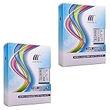 Molshine Label Tape Compatible for Brother TZe-241 TZe241 TZ-241 TZ241 Black on White (0.7inch 3/4inch 18mm) 8m 2 Pack
