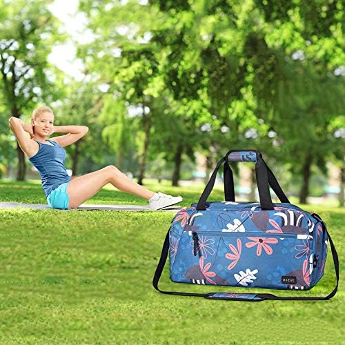 Rotot Sport Duffel Bag, Gym Bag with Waterproof Shoe Pouch, Weekend Travel Bag with a Water-resistant Insulated Pocket (33L) 9 Rotot Sport Duffel Bag, Gym Bag with Waterproof Shoe Pouch, Weekend Travel Bag with a Water-resistant Insulated Pocket (33L)