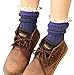 Womens Ladys 5 Pack Crochet Lace Trim Cotton Knit Socks, Multi Color 1, One Size