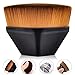 Foundation Makeup Brush with Storage Box- Flat Top Kabuki Blush Powder Brush For Blending Liquid, Cream or Flawless Powder Cosmetics