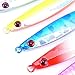 Aorace 7pcs/lot 30g/7.6cm Minnow Metal Lure 3D Eyes Hard Bait Casting Jigging Hard Lure Bass Trout Salmon Lures Without Hooks
