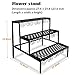 Tiered Plant Stand Outdoor Metal 3 Tier Stands for Multiple Plants Ladder Potted Indoor Shelf Holder Rackthumb 2