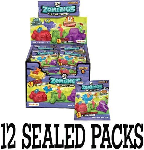 Zomlings Series 4 Zom-Mobile 12 packets