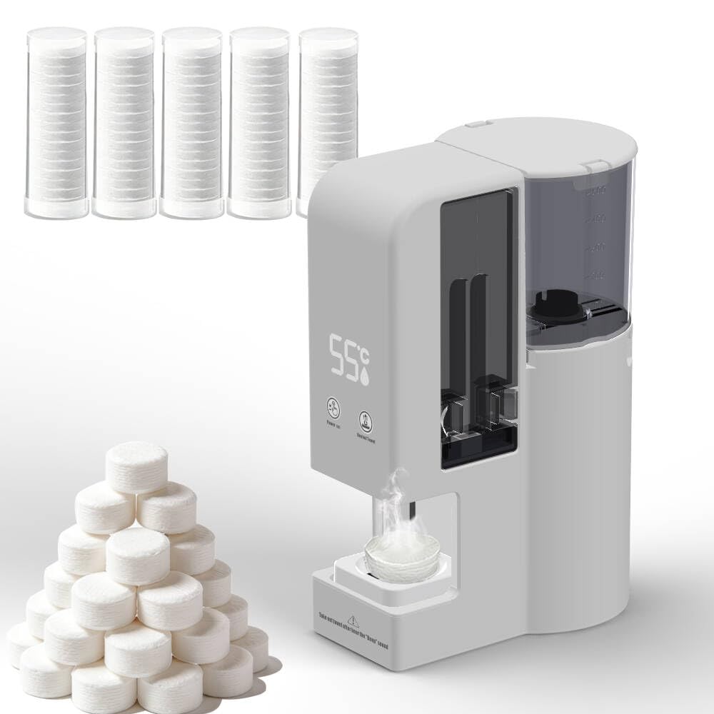 Photo 1 of Towel heater machine hot towel warmer dispenser hot towel machine hot towel dispenser?Spa Hot Towel Warmers +100PCS Towels