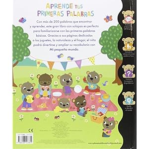 Mi pequeño mundo. Aprende tus primeras palabras. (Spanish Edition)