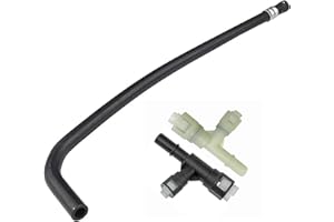 KOXUYIM HVAC Engine Heater Inlet Hose Engine Heater Supply Hose for Select Cadillac/Chevrolet/GMC Models with two connectors replace 15145587 15051852 15195404 626-564