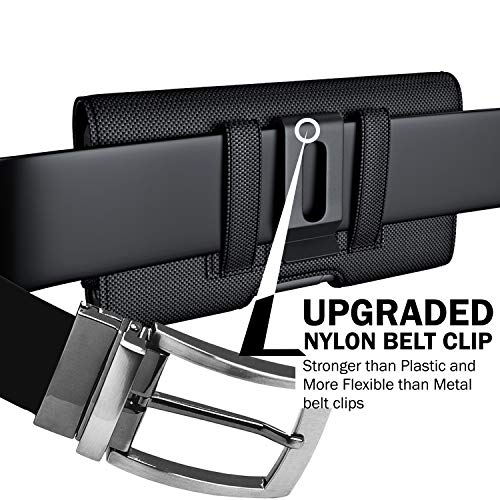 DeBin Belt Holster Case Designed for iPhone 12 Pro Military GradeiPhone 12 Belt Case Holder