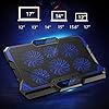 Laptop-Cooling-Pad-Gaming-Laptop-Cooler-Pad-with-6-Ultra-Quiet-Powerful-Fans-Adjustable-height-and-Speed-With-Cool-Blue-LED-Lights-Perfect-for-12-17-laptop-Portable-Cooler-Pad Laptop Cooling Pad, Gaming Laptop Cooler Pad with 6 Ultra Quiet Powerful Fans, Adjustable height and Speed With Cool…