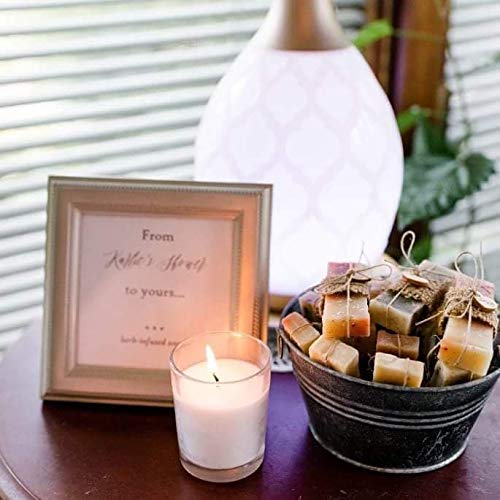 homemade soap baby shower favors