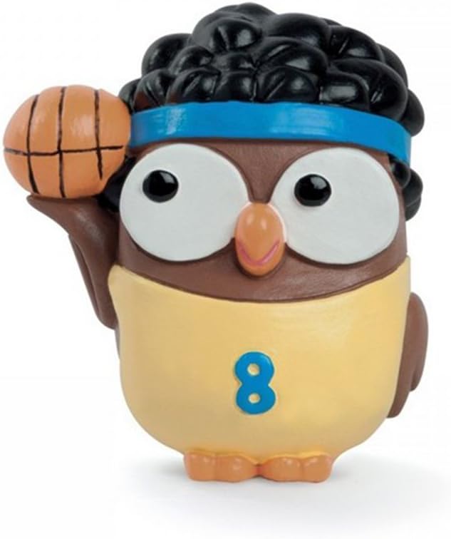Egan ML18SP/2BK Basketball Statue, Goofi, Ceramic, Mutlicolour, 8 x 8 x 10 cm, Mutlicolore