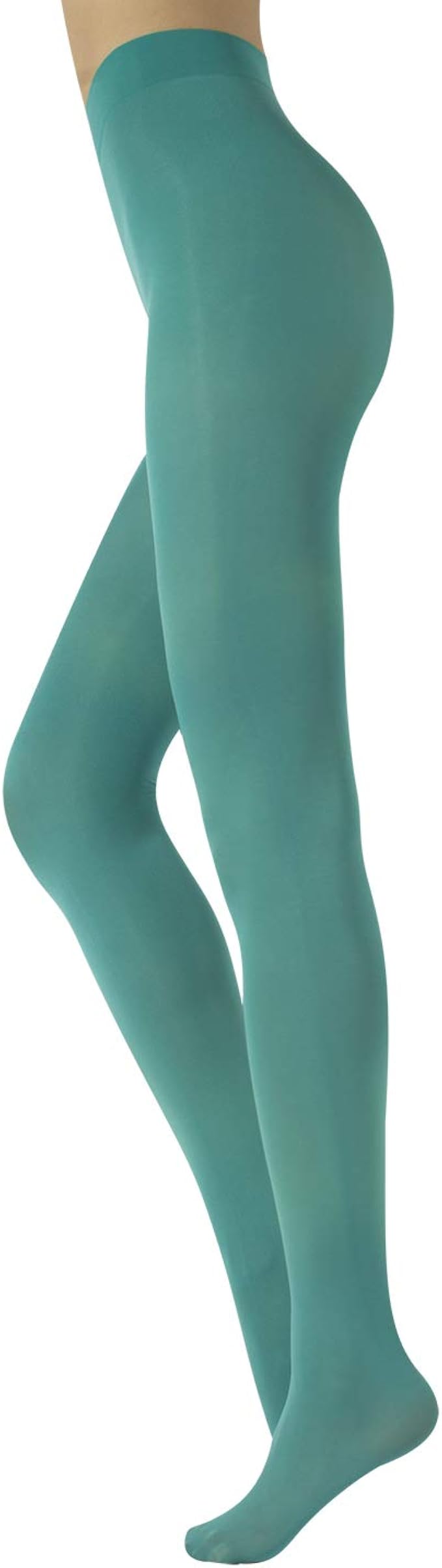 Collant Donna Candy 2 Toni - Microfibra Alta Elasticit&agrave; Per Danza E Costume