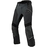 REV'IT! Men's Airwave 4 Adventure Sport Motorcycle Pants (Anthracite - Large)