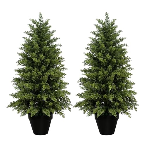 Mavis s Diary Topiary Trees Artificial Outdoor Set