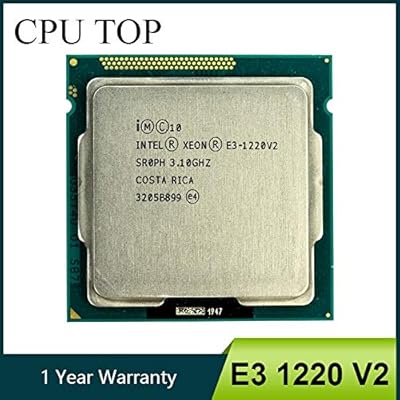 Intel Xeon 12 Intel Xeon 12 V2 3 1ghz 8mb 4 Core 1333mhz Sr0ph Lga1155 Cpu Processor 12 V2 Buy Online At Best Price In Uae Amazon Ae