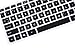 Keyboard Cover for HP Stream 14 Inch Laptop | HP Stream 14-ax Series | 14 inch HP Pavilion 14-ab 14-ac 14-ad 14-al 14-an Series Protective Skin, Black