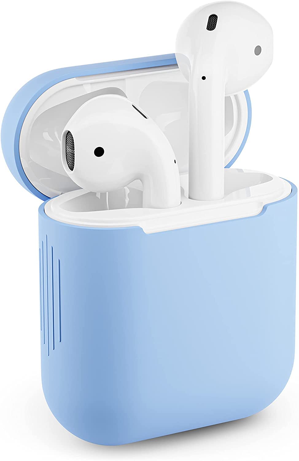 Protective Case for Apple Airpods 1 Silicone Case Airpod Case (Baby Blue)