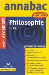 Philosophie L, ES, S