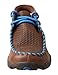 Twisted X Kids Brown/Blue Driving Moccasins