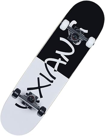 Nengge Komplettes Ahornholz Skateboard Classics Longboards Fur Jugendliche Erwachsene Anfanger Madchen Jungen Kinder 79x20 5x13cm Two Color Amazon De Kuche Haushalt