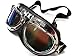 Oumers TMS WWII Raf Vintage Goggles, Aviator Pilot Style Motorcycle Cruiser Scooter Goggle, Bike Racer Touring Half Helmet Goggles, Cool MTB Bicycle Summer Winter Snowboard Windproof glasses colorful