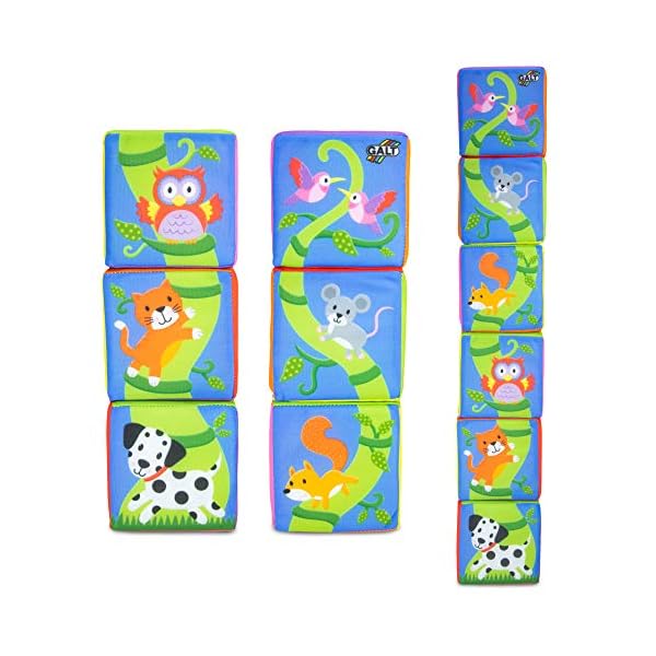 Galt-Toys-Soft-Blocks-Stacking-Toy-Ages-6-Months-Plus Galt Toys, Soft Blocks, Baby Sensory Toys for Ages 6 Months Plus