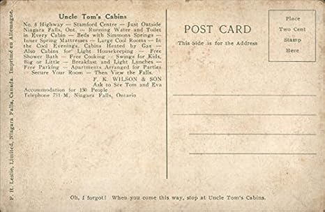 Amazon Com Uncle Tom S Cabins Stamford Centre Niagara Falls