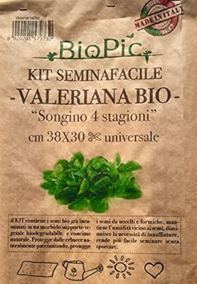 Valeriana Bio - Kit completo de canónigo para huerto de cultivo ...