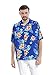 Hawaii Hangover Men's Hawaiian Shirt Aloha Shirt XL Hibiscus Blue