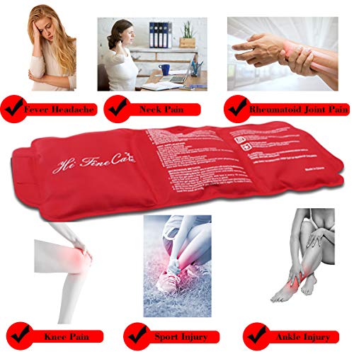Pain Relief Flexible Ice Pack for Injuries Hot & Cold Therapy Reusable