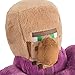 JINX Minecraft Villager Priest Plush Stuffed Toy, Multi-Colored, 12